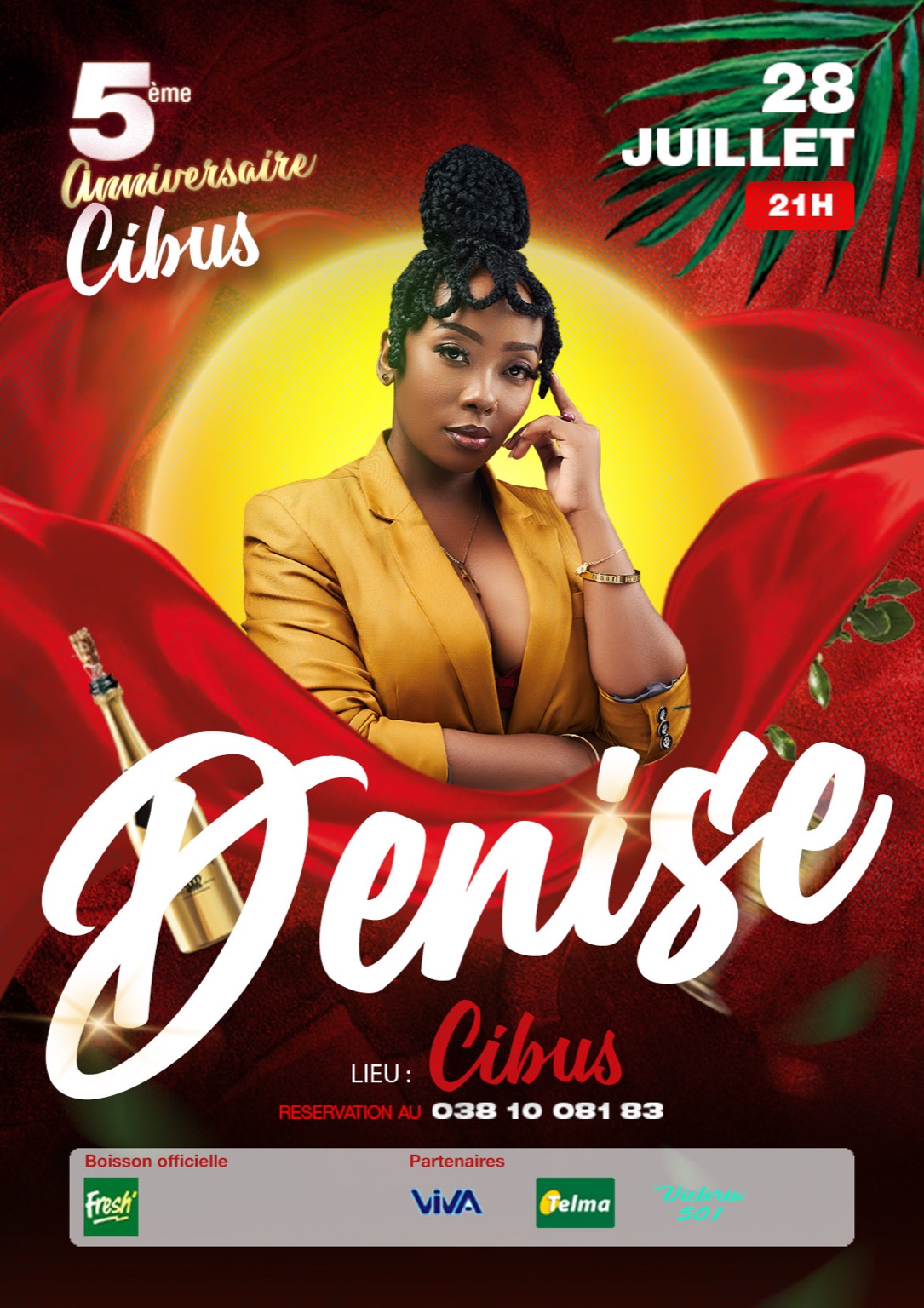 5e anniversaire Cibus — Denise