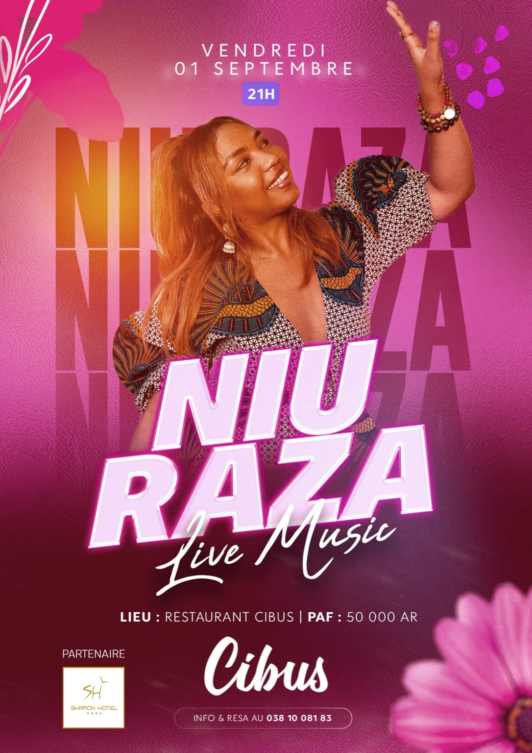 Niu Raza — Live